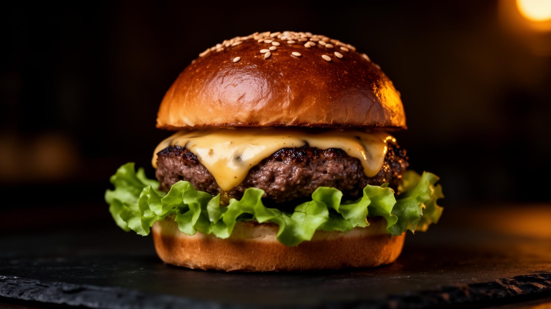 Smash burger gourmand de L'Ours Gourmand